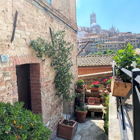Camporegio 31- In Centro Con Vista Sul Duomo Siena