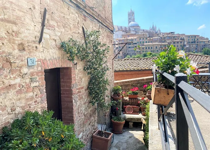 Camporegio 31- In Centro Con Vista Sul Duomo Siena